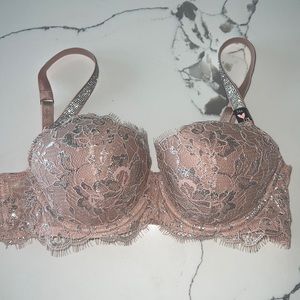 VS dream angel lined demi bra